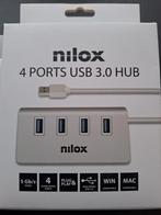 Nilox 4-Poorts USB 3.0 Hub - Nieuw in doos, Ophalen of Verzenden, Nieuw, Nilox