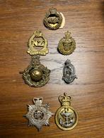 Baret Emblemen Brits & Canadees, Verzamelen, Militaria | Algemeen, Ophalen of Verzenden, Overige soorten, Engeland, Embleem of Badge