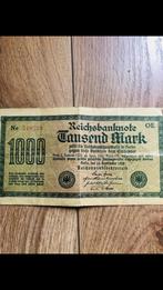 Oude bankbiljetten, Ophalen of Verzenden, Duitsland, Los biljet