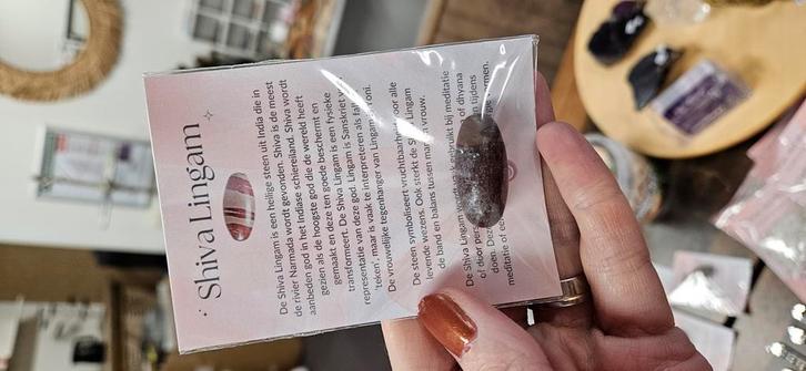 Shiva lingam, Verzamelen, Mineralen en Fossielen, Ophalen of Verzenden