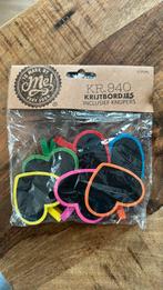 Krijtbordjes met knijpers - Nieuw in verpakking, Ophalen of Verzenden, Nieuw