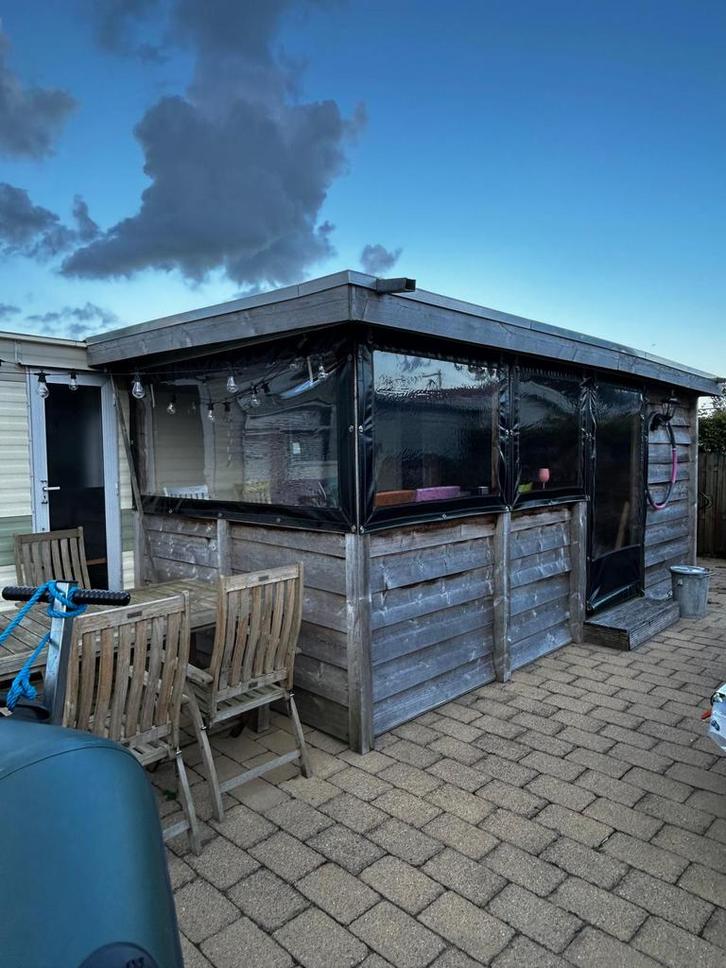 Raamzeilen deurzeil zeilen voor overkapping / veranda, Tuin en Terras, Overkappingen, Nieuw, Overige typen, Ophalen