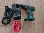 bosch boor schroef machine met twee maal accu plus lader, Ophalen of Verzenden, Zo goed als nieuw