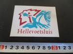 sticker Hellevoetsluis, Verzamelen, Stickers, Ophalen, Zo goed als nieuw, Bedrijf of Vereniging