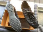 Tod's Heren Sneakers - Maat 9.5 - Zwart Suède, Ophalen of Verzenden, Gedragen, Zwart, Sneakers of Gympen
