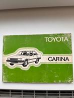 Toyota Carina Handleiding, Auto diversen, Ophalen of Verzenden