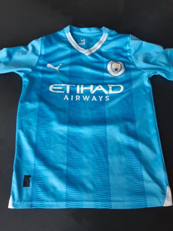 Puma manchester city voetbalshirt small, Sport en Fitness, Voetbal, Zo goed als nieuw, Shirt, Ophalen of Verzenden