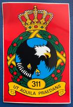 Sticker 311 Squadron Embleem - Luchtmacht, Verzenden, Luchtmacht, Nederland, Embleem of Badge