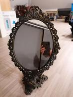 antieke kantelspiegel jaren 60', Antiek en Kunst, Antiek | Spiegels, Ophalen, Ovaal, Minder dan 50 cm