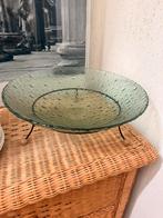 Glazen schaal/fruitschaal, Ophalen, Zo goed als nieuw, Rond, Glas