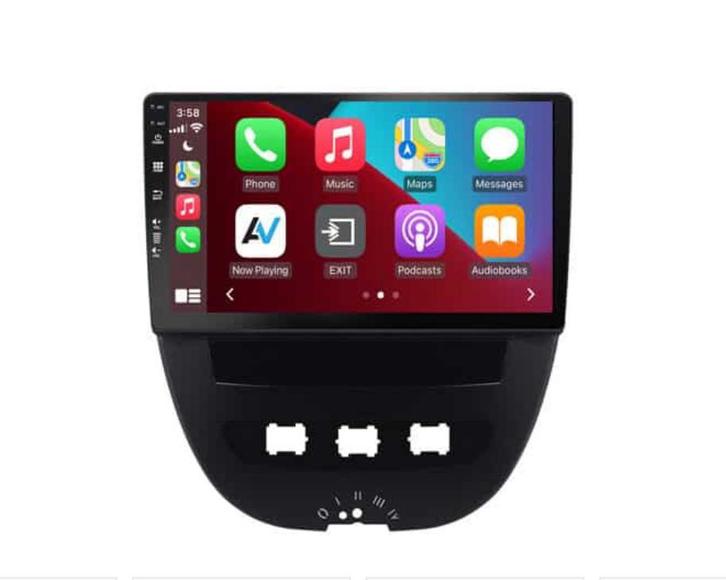 Toyota Aygo, Peugeot 107, Citroën C1 Carplay radio, Auto diversen, Autoradio's, Nieuw, Ophalen of Verzenden