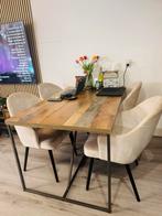 Eettafel 140x90 cm, Huis en Inrichting, Ophalen, Gebruikt, 100 tot 150 cm, 50 tot 100 cm