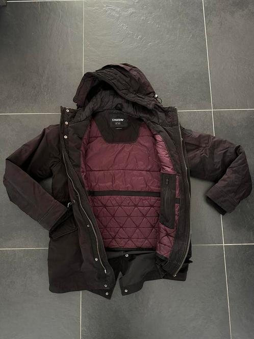Chasin’ Winterjas - Zwart - Maat M - Trasher (Parka), Kleding | Heren, Jassen | Winter, Gedragen, Maat 48/50 (M), Zwart, Ophalen of Verzenden