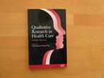 Qualitative Research in Health care, Catherine Pope,, Boeken, Ophalen of Verzenden, Beta, Zo goed als nieuw, HBO