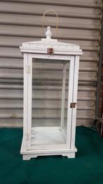 lantaarn wit hout, Huis en Inrichting, Ophalen of Verzenden, 'T Olde Gre-j, Info@toldegrej.nl, Endepoelstraat 20f Didam