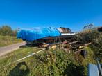 Biesbosch Aak Opknapper - 10m x 2.7m, Watersport en Boten, Motorboten en Motorjachten, Ophalen of Verzenden
