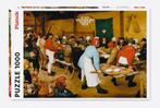 Piatnik Pieter Brueghel - De Boerenbruiloft - 1000 stukjes, Ophalen of Verzenden, 500 t/m 1500 stukjes, Nieuw, Legpuzzel