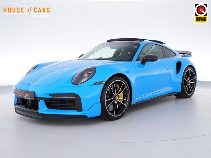 Porsche 911 Turbo S 3.8 650pk |dealer onderhouden|Aero-pakke, Auto's, Porsche, Bedrijf, Te koop, 360° camera, 4x4, ABS, Achteruitrijcamera