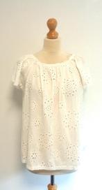 blouse Iz Naiz/wit kant, Maat 38/40 (M), Iz Naïz, Verzenden, Wit
