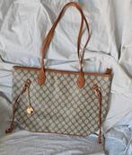 Giuliano Shopper Beige/Bruin, Sieraden, Tassen en Uiterlijk, Tassen | Damestassen, Ophalen of Verzenden, Zo goed als nieuw, Beige