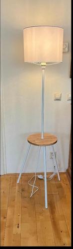 Bamboe vloerlamp, Huis en Inrichting, Lampen | Vloerlampen, Ophalen of Verzenden, Zo goed als nieuw, Minder dan 100 cm