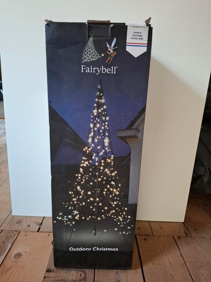 Fairybell, 3 meter, 360 LED-lampjes, met mast, warm wit, Diversen, Kerst, Gebruikt, Ophalen of Verzenden