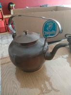 Antieke Koperen Waterketel/ theepot, Ophalen of Verzenden, Koper