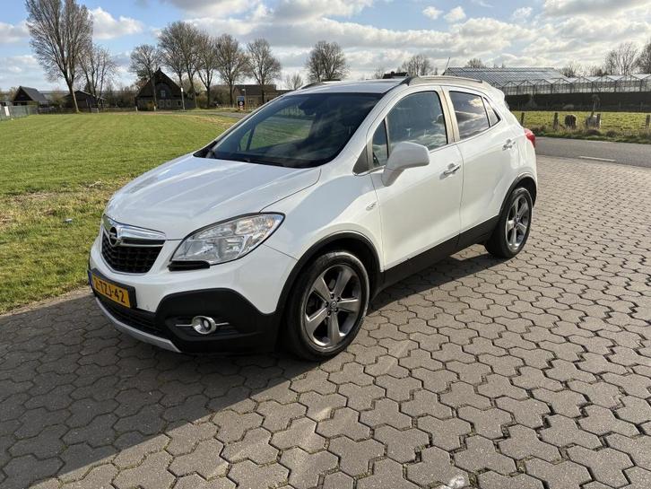 Opel Mokka 1.4 Turbo Cosmo 2014, Auto's, Opel, Bedrijf, Mokka, ABS, Achteruitrijcamera, Airbags, Airconditioning, Bluetooth, Boordcomputer