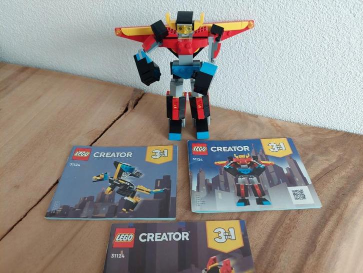 Lego Creator 3-1 31124 Robots, Kinderen en Baby's, Speelgoed | Duplo en Lego, Gebruikt, Lego, Complete set, Ophalen of Verzenden
