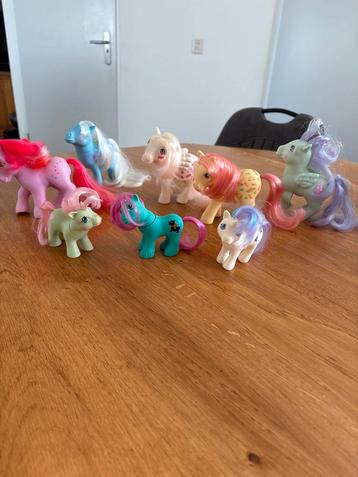 Vintage My Little Pony Set - 8 Figuren beschikbaar voor biedingen
