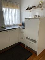 Beige U-Keuken te koop!, Huis en Inrichting, Keuken | Complete keukens, Ophalen, Gebruikt, U-keuken, Kunststof