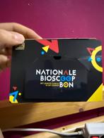 Te koop: Nationale Bioscoop Cadeaubon €10, Eén persoon, Vrijkaartje alle films