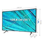 55" Te LIFE Smart TV Ultra HD, HDR, Netflix & Amazon, Overige merken, LED, Nieuw, Ophalen of Verzenden