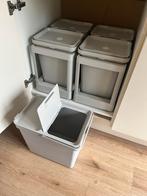 Ikea HÅLLBAR afvalscheiding - prullenbakken, Huis en Inrichting, Woonaccessoires | Prullenbakken, Ophalen, Zo goed als nieuw, Kunststof