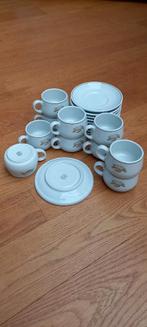 Expresso kop en schotels (10 stuks), Ophalen of Verzenden, Zo goed als nieuw