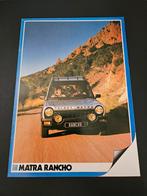 Brochure Talbot Matra Rancho 1983, Ophalen of Verzenden, Zo goed als nieuw