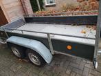 Nette geremde dubbelas aanhanger, Auto diversen, Aanhangers en Bagagewagens, Ophalen of Verzenden, Gebruikt