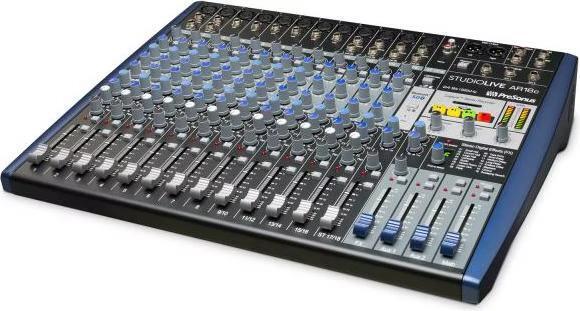 PreSonus StudioLive AR16c, Muziek en Instrumenten, Mengpanelen, Zo goed als nieuw, 10 tot 20 kanalen, Microfooningang, Ophalen