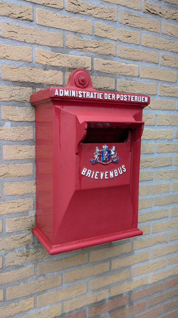 Antieke PTT Brievenbus, Antiek en Kunst, Antiek | Overige Antiek, Ophalen