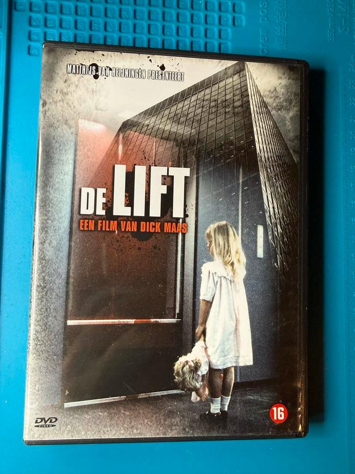 De Lift - Een Film van Dick Maas, Cd's en Dvd's, Dvd's | Thrillers en Misdaad, Zo goed als nieuw, Detective en Krimi, Vanaf 16 jaar