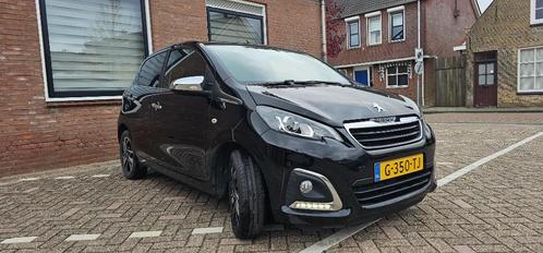 Peugeot 108 1.0 E-vti 72pk 5D 2019 Zwart, Auto's, Peugeot, Particulier, Achteruitrijcamera, Airbags, Android Auto, Apple Carplay