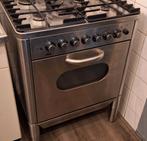 GERESERVEERD Voor Bas RVS Gasfornuis, Witgoed en Apparatuur, Fornuizen, Ophalen, Gebruikt, 60 cm of meer, Gas