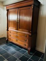 Antieke Eikenhouten Kabinet Schoolkast - 1780, Antiek en Kunst, Antiek | Meubels | Kasten, Ophalen of Verzenden