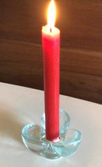 Kosta Boda Tulip, kandelaar 7x5 cm, Overige materialen, Ophalen of Verzenden, Zo goed als nieuw, Kandelaar