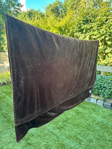 Bruine plaid. Was elektrische deken. beschikbaar voor biedingen