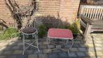 Elegant vintage tuinsetje, tafeltje en stoeltje, Ophalen