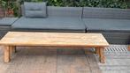 Teakhout eetbank, tafel, tuinbank, Huis en Inrichting, Ophalen, Gebruikt, Minder dan 75 cm, 150 tot 200 cm