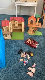 Sylvanian Families Poppenhuis Boomhuis en auto, Ophalen of Verzenden, Zo goed als nieuw