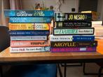Stapel Engelse crime boeken, Ophalen, Gelezen