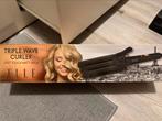 Elle triple wave curler, Sieraden, Tassen en Uiterlijk, Uiterlijk | Haarverzorging, Ophalen, Nieuw, Krultang of Stijltang